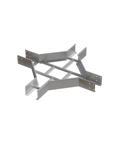 Х-разветвитель лестничный 150х600х1,5 мм N КМ-профиль (LXD150-600-1.5 N) в Абакане Аксессуары для лотков Pintop.ru