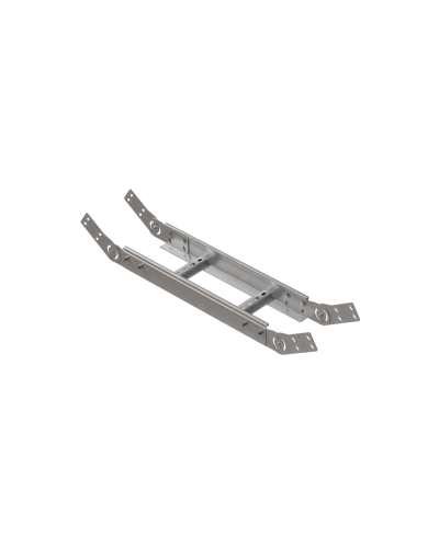 Вертикальный шарнирный угол 80х700х1,5 мм HD N КМ-профиль (LSHL80-700-1.5 HD N) в Абакане Аксессуары для лотков Pintop.ru