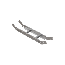 Вертикальный шарнирный угол 80х800х1,2 мм HD N КМ-профиль (LSHL80-800-1.2 HD N)