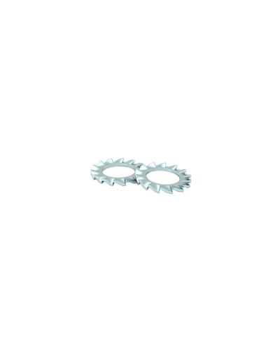 Шайба зубчатая М8 DIN 6798 A (упак. 200 шт) КМ-Профиль (SHZ8) в Абакане Аксессуары для лотков Pintop.ru