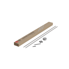 Комплект заземления из 2 стержней Ø 16 мм L=1,5 м HD КМ-Профиль (KTZ-D16-2 HD)