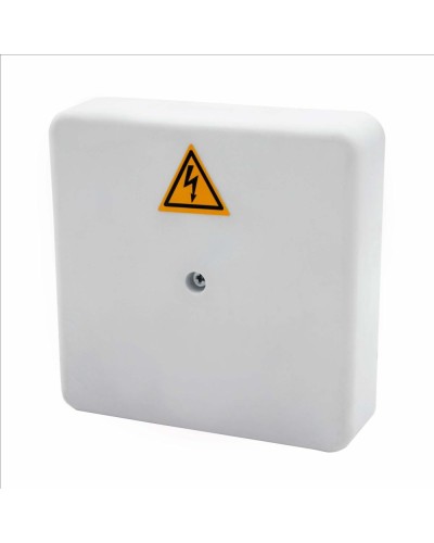 Коробка распределительная огнестойкая КРОПС-П2, IP41, габаритные размеры100х100х30 мм, для кабелей сечением до 2,5 мм2, 6 клемм КМ-Профиль (FRJB-KM-P2-2.5-06-КРОПС-IP41) в Абакане Распределительные коробки Pintop.ru