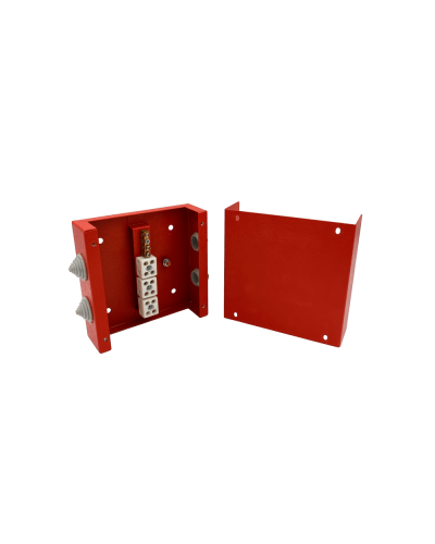 Коробка распределительная огнестойкая КРОПС, IP41, габаритные размеры 200х200х80 мм, для кабелей сечением до 2,5 мм2, 12 клемм КМ-Профиль (FRJB-KM-ST3-2.5-12-КРОПС-IP41) в Абакане Распределительные коробки Pintop.ru