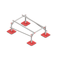 Опорная конструкция для установки оборудования TECHNORAPTOR FOOT 1000х1500 HD КМ-профиль (KM-TR-F-SSEI-1000-1500 HD)