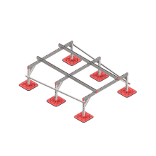 Опорная конструкция для установки оборудования TECHNORAPTOR FOOT 1500х2000 тип 2 HD КМ-профиль (KM-TR-F-SSEI-1500-2000-2 HD)