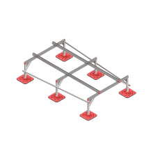 Опорная конструкция для установки оборудования TECHNORAPTOR FOOT 1500х2500 HD КМ-профиль (KM-TR-F-SSEI-1500-2500 HD)