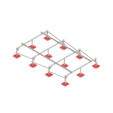 Опорная конструкция для установки оборудования TECHNORAPTOR FOOT 2500х4000 КМ-профиль (KM-TR-F-SSEI-2500-4000)