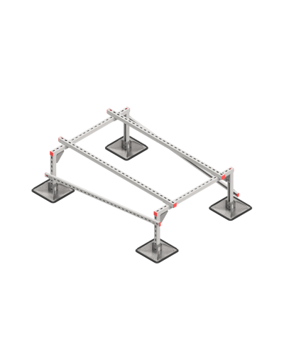 Опорная конструкция для установки оборудования TECHNORAPTOR STEELFOOT 1000х1500 HD КМ-профиль (KM-TR-STF-SSEI-1000-1500 HD) в Абакане Системы видеонаблюдения Pintop.ru