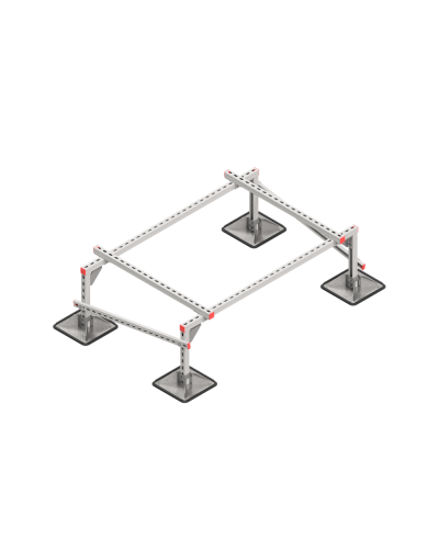 Опорная конструкция для установки оборудования TECHNORAPTOR STEELFOOT 1500х1000 тип 1 HD КМ-профиль (KM-TR-STF-SSEI-1500-1000-1 HD) в Абакане Системы видеонаблюдения Pintop.ru