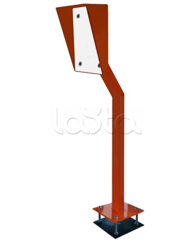 Стойка для считывателя Аякс 300х400 мм, черная, Базовая, наклонная в Абакане Дополнительное оборудование для СКУД Pintop.ru