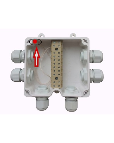 Коробка соеденительная с тампером Магнито-контакт СЕВЕР ПЛ.6.МТ.6-12.РМ2-9 ПАШК.685552.110 ПС в Абакане Распределительные коробки Pintop.ru