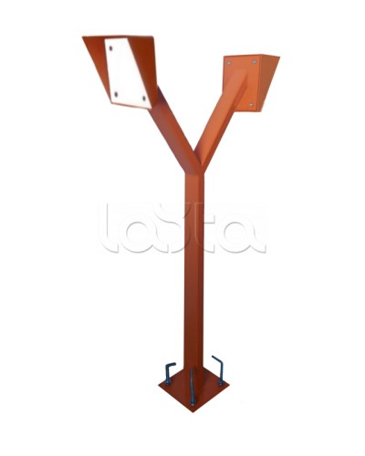 Стойка для считывателя Аякс 170х180 мм, оранжевая, Базовая, двусторонняя Магнито-контакт в Абакане Дополнительное оборудование для СКУД Pintop.ru