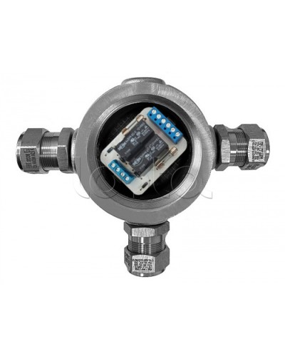 Магнито-Контакт УК-ВК-Ех-12 АЯКС Т, с тремя кабельными вводами ВН25 в Абакане Комутационные взрывозащищенные коробки Pintop.ru