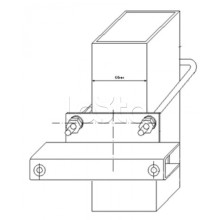 Узел крепления блоков подключения и управления БД-НР, БМ-НР, БУПР извещателей Омега-микродизайн УЗК-КС 60
