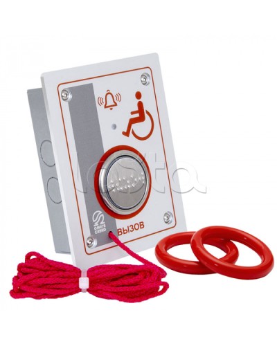 Кнопка ВЫЗОВ Омега Саунд AL-RB-1 (исп.М) в Абакане Аксессуары для СОУЭ Pintop.ru