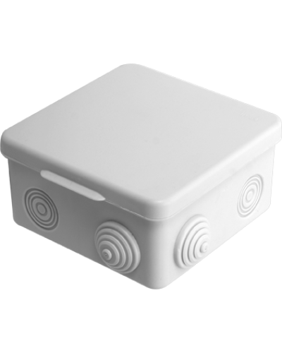 Коробка распаячная, для наружного монтажа, 100x100x50 ПожТехКабель 030-014 в Абакане Распределительные коробки Pintop.ru