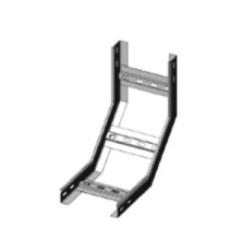 Угол вертикальный внутренний 90° 400х50 (1,2) для лестничного лотка ПожТехКабель (650-903)