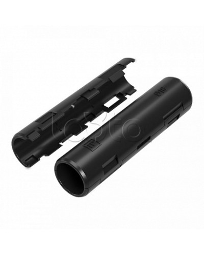 Муфта разборная d16 мм атмосферостойкая черная (10шт/500шт уп/кор) Промрукав (PR13.0433) в Абакане Повороты, муфты, тройники Pintop.ru