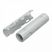 Муфта разборная d16 мм атмосферостойкая серая (100шт/1200шт уп/кор) Промрукав (PR13.0409)