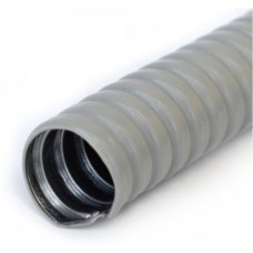 Металлорукав в ПВХ оболочке серый Р3-ЦП-НГ-38 (25м/уп) Промрукав (PR04.0476)