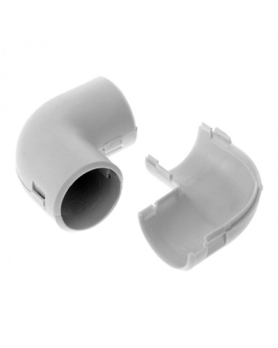 Соединитель угловой разборный д32 (30 шт/уп/) Промрукав PR.07532 в Абакане Повороты, муфты, тройники Pintop.ru