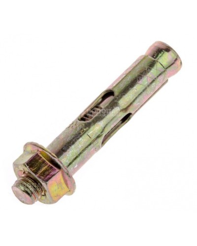 Анкерный болт с гайкой оцинкованный М10/12х60 (50 шт/уп) Промрукав (PR08.2353) в Абакане Крепеж Pintop.ru