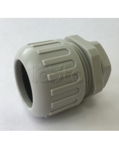 Муфта вводная усиленная (IP68) для гофрированных труб серая ВМУ-ГТ-32 (М32) Промрукав (PR08.3275) в Абакане Повороты, муфты, тройники Pintop.ru