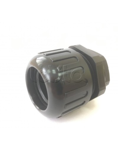 Муфта вводная усиленная (IP68) для гофрированных труб черная ВМУ-ГТ-32 (М32) Промрукав (PR08.3279) в Абакане Повороты, муфты, тройники Pintop.ru