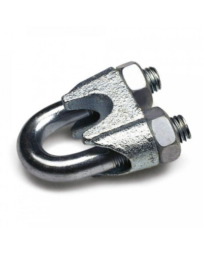 Зажим троса одинарный D5мм тип Слоник DIN 741 (100 шт/уп) Промрукав (PR08.3893) в Абакане Держатели, клипсы, скобы Pintop.ru