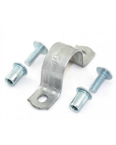 Комплекты для крепления ОКЛ с использованием винта, заклепки и скобы СМД 16-17 (100 шт) Промрукав (PR08.5030) в Абакане Держатели, клипсы, скобы Pintop.ru