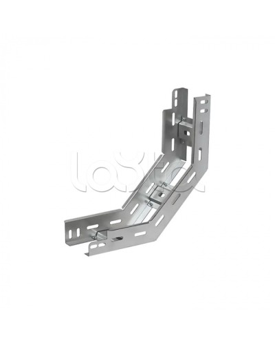 Угол вертикальный внутренний 90 градусов лестничный 400х200 (1,5 мм) Промрукав (PR08.5561) в Абакане Аксессуары для лотков Pintop.ru