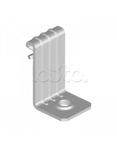 Зажим балочный вертикальный 1-5 мм с отгибом и резьбой М6 Промрукав (PR08.5861) в Абакане Аксессуары для лотков Pintop.ru