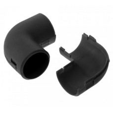 Соединитель угловой разборный черный д32 (30шт/300шт уп/кор) Промрукав (PR13.0194)