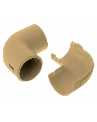 Соединитель угловой разборный сосна д25 (5шт/300шт уп/кор) Промрукав (PR13.0245) в Абакане Повороты, муфты, тройники Pintop.ru