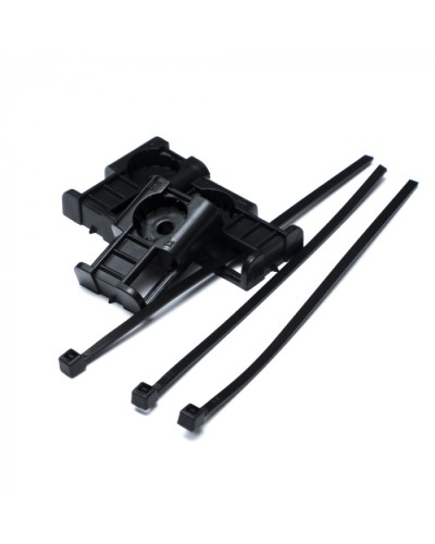 Комплекты крепления площадка для прямого монтажа черная со стяжкой 2,5х100 мм (100 шт) Промрукав (PR13.02513) в Абакане Аксессуары для кабель-канала Pintop.ru