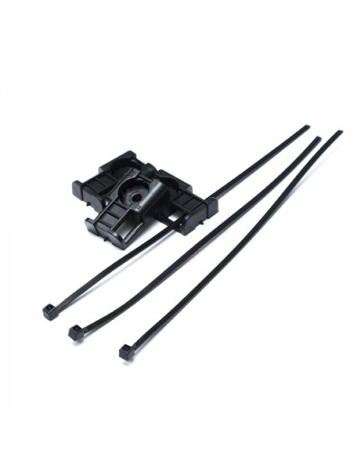 Комплекты крепления площадка для прямого монтажа черная со стяжкой 3,6х150 мм (100 шт) Промрукав (PR13.02515) в Абакане Аксессуары для кабель-канала Pintop.ru