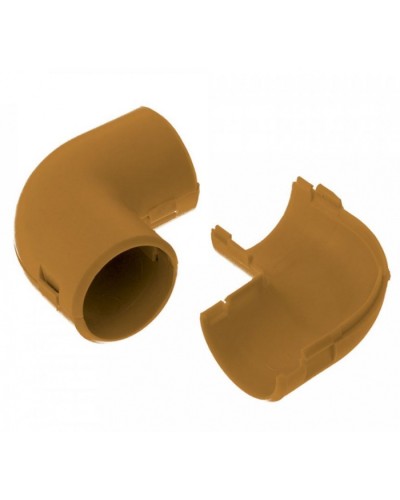 Соединитель угловой разборный бук д25 (30шт/480шт уп/кор) Промрукав (PR13.0285) в Абакане Повороты, муфты, тройники Pintop.ru