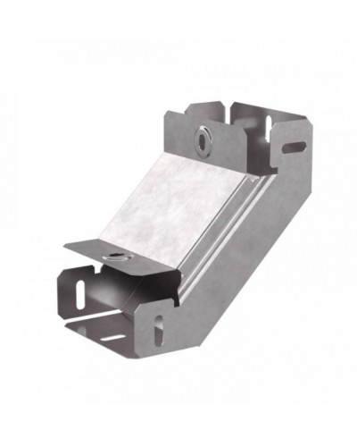 Угол вертикальный внутренний 90 градусов с крышкой Стандарт 100х50 Промрукав (PR16.0445) в Абакане Аксессуары для кабель-канала Pintop.ru