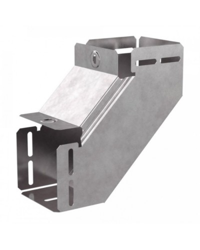 Угол вертикальный внутренний 90 градусов с крышкой Стандарт 100х100 Промрукав (PR16.0526) в Абакане Аксессуары для кабель-канала Pintop.ru