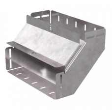 Угол вертикальный внутренний 90 градусов с крышкой Стандарт 300х100 Промрукав (PR16.0533)