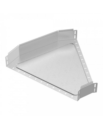 Угол горизонтальный 45 градусов Стандарт HDZ 600х100 Промрукав (PR16.1634) в Абакане Аксессуары для лотков Pintop.ru