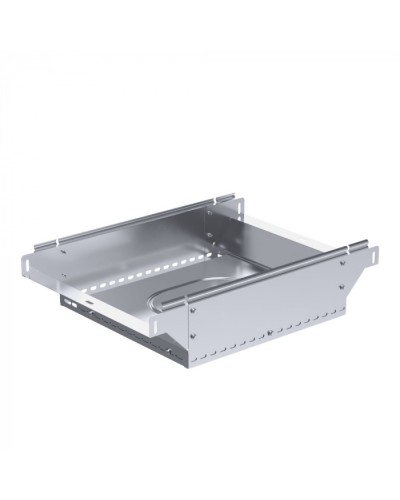 Ответвитель Т-образный вертикальный Стандарт INOX (AISI 316) 400х50 Промрукав (PR16.2760) в Абакане Аксессуары для лотков Pintop.ru