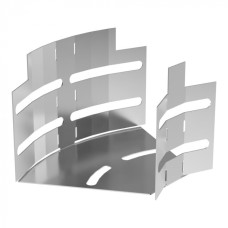 Угол горизонтальный изменяемый 0-45 градусов Стандарт INOX (AISI 304) 100х80 Промрукав (PR16.3585)