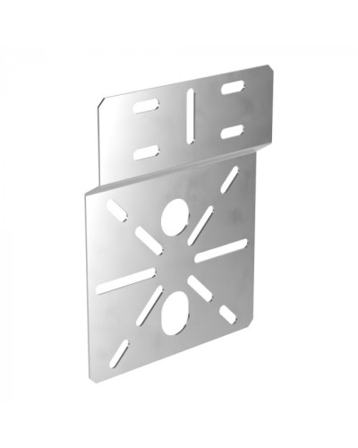 Монтажная пластина для ЭМК Стандарт INOX (AISI 304) 195х150 Промрукав (PR16.3811) в Абакане Аксессуары для лотков Pintop.ru