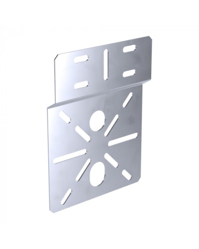 Монтажная пластина для ЭМК Стандарт INOX (AISI 316) 195х150 Промрукав (PR16.3813) в Абакане Аксессуары для лотков Pintop.ru