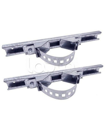 Комплект кронштейнов для крепления ТШ и коммутаторов на опору Релион Крепление ТШ и коммутаторов на опору в Абакане Кронштейны и адаптеры для камер и мониторов Pintop.ru