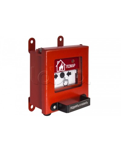 Извещатель пожарный ручной взрывозащищенный Спектрон-513-Exi-М-ИПР-В в Абакане Пожарные извещатели (Ex) Pintop.ru