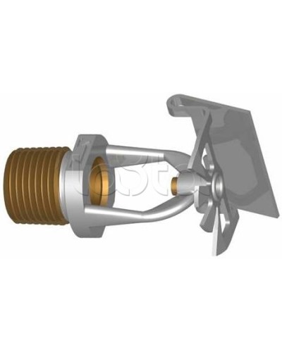 Ороситель дренчерный водяной горизонтальный Спецавтоматика ДВ01-РГд0,47-R1/2/В3-ДВГ-12 (белый) с резьб. герм. в Абакане Оросители Pintop.ru