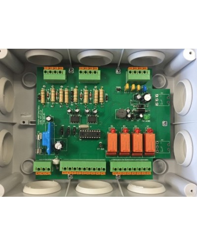 Концентратор управляющий-4 с RS-интерфейсом Текон-Автоматика КУП-4RS в Абакане Дополнительное оборудование для ОПС Pintop.ru