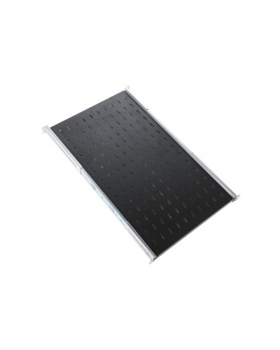 Полка выдвижная перфорированная 750мм ЦМО ТСВ-75-9005 в Абакане Полки для шкафов и стоек Pintop.ru